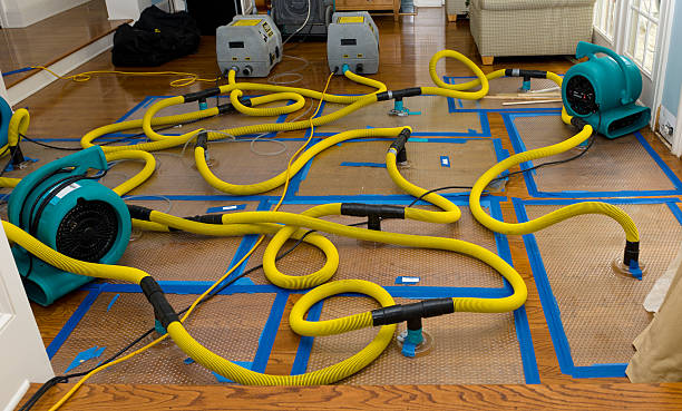 Professional Storm Water Damage Restoration technician working in Latham, NY